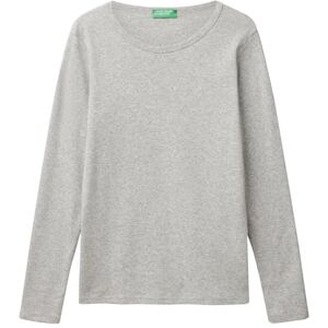 United Colors of Benetton Women's T-Shirt M/L 3GA2E16G0 Short Sleeve T-Shirt, Grigio Melange Medio 501, United Colors of Benetton Women's T-Shirt M/L 3GA2E16G0 Short Sleeve T-Shirt, Grigio Melange Medio 501,