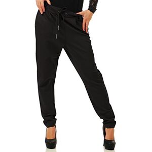 VERO MODA Women's Vmeva Mr Loose String Pants Noos Trouser, Black, XL UK VERO MODA Women's Vmeva Mr Loose String Pants Noos Trouser, Black, XL UK