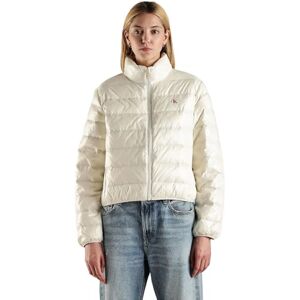 Calvin Klein Women’s Down Shine Puffer Jacket, Off-White (Ivory), XS Calvin Klein Women’s Down Shine Puffer Jacket, Off-White (Ivory), XS