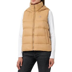 Tommy Hilfiger Women's Casual Down Gilet with Hood, Beige (Classic Khaki), XL Tommy Hilfiger Women's Casual Down Gilet with Hood, Beige (Classic Khaki), XL