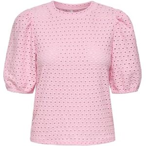 ONLY Onlelisa S/S O-Neck Top Box JRS, Roseate Spoonbill, XS ONLY Onlelisa S/S O-Neck Top Box JRS, Roseate Spoonbill, XS