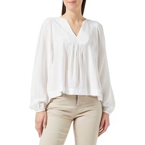 VERO MODA Women's Vmgalilea L/S V-Neck Top VMA Noos Long Sleeve Blouse, Bright White, M VERO MODA Women's Vmgalilea L/S V-Neck Top VMA Noos Long Sleeve Blouse, Bright White, M