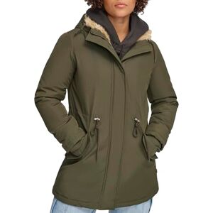 Levi's Women's Faux Fur Lined Hooded Parka Jacket (Regular & Plus Sizes), Olive, L Levi's Women's Faux Fur Lined Hooded Parka Jacket (Regular & Plus Sizes), Olive, L