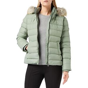 Tommy Jeans Women's Basic Down-Filled Jacket Winter, Green (Dusty Sage), XS Tommy Jeans Women's Basic Down-Filled Jacket Winter, Green (Dusty Sage), XS