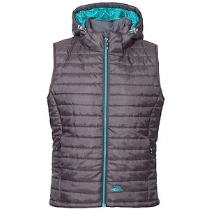 Trespass Womens Aretha Warm Padded Jacket With Removable Hood, Carbon, 6 EU Trespass Womens Aretha Warm Padded Jacket With Removable Hood, Carbon, 6 EU