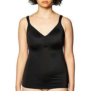 Rhonda Shear Ahh By Women's Plus Size Molded Cup Camisole, Black, Medium Rhonda Shear Ahh By Women's Plus Size Molded Cup Camisole, Black, Medium