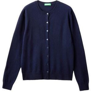 United Colors of Benetton Women's Korean Jersey M/L 1002d5485 Cardigan Sweater, Dark Blue 016, XS United Colors of Benetton Women's Korean Jersey M/L 1002d5485 Cardigan Sweater, Dark Blue 016, XS