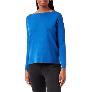 VERO MODA Women's Vmnancy Ls Boatneck Pullover Ga Noos Sweater, Beaucoup Blue, S VERO MODA Women's Vmnancy Ls Boatneck Pullover Ga Noos Sweater, Beaucoup Blue, S