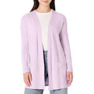 Amazon Essentials Women's Relaxed-Fit Ultra-Lightweight Open-Front Cardigan, Lavender, XS Amazon Essentials Women's Relaxed-Fit Ultra-Lightweight Open-Front Cardigan, Lavender, XS