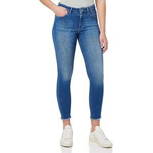 ONLY Women's ONLBLUSH MID SK ANK RAW DNM REA694 NOOS Jeans, Medium Blue Denim, S / 30L ONLY Women's ONLBLUSH MID SK ANK RAW DNM REA694 NOOS Jeans, Medium Blue Denim, S / 30L