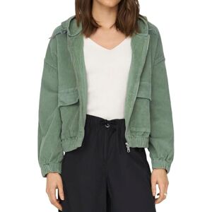 ONLY Women's ONLKENZIE L/S Cord Jacket CC PNT, Lily pad, XS ONLY Women's ONLKENZIE L/S Cord Jacket CC PNT, Lily pad, XS