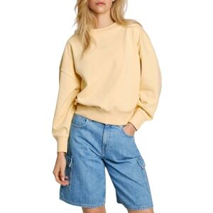 Pepe Jeans Women's Evelyn Sweatshirt, Yellow (Cornish Yellow), XS Pepe Jeans Women's Evelyn Sweatshirt, Yellow (Cornish Yellow), XS