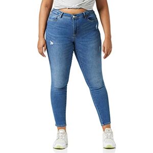 ONLY Women's Onlwauw Life Mid Skinny Fit Jeans, Medium Blue Denim, M / 34L ONLY Women's Onlwauw Life Mid Skinny Fit Jeans, Medium Blue Denim, M / 34L