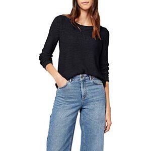 ONLY Women's Onlgeena Xo L/S Pullover Knt Noos Jumper, Black, S UK ONLY Women's Onlgeena Xo L/S Pullover Knt Noos Jumper, Black, S UK
