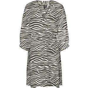 VERO MODA Women's Vmseba 3/4 Abk Dress WVN Ga Btq, Bungee Cord/AOP: SEBA, S VERO MODA Women's Vmseba 3/4 Abk Dress WVN Ga Btq, Bungee Cord/AOP: SEBA, S