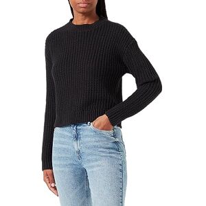 VERO MODA Women's Vmhilda LS O-Neck Pullover Ga Noos Sweater, Black, S VERO MODA Women's Vmhilda LS O-Neck Pullover Ga Noos Sweater, Black, S