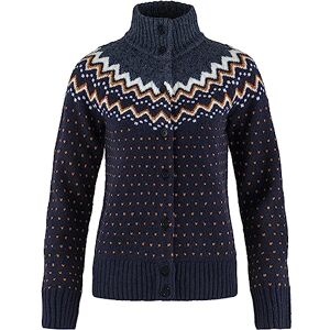 Fjällräven F84148-555 Övik Knit Cardigan, Women, Dark Navy, S Fjällräven F84148-555 Övik Knit Cardigan, Women, Dark Navy, S