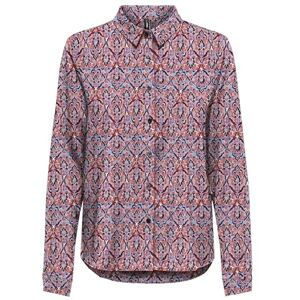 ONLY Women's Onlnova Life Vis L/S Lynne Shirt Blouse, Red Orange/AOP:591 Soul, S ONLY Women's Onlnova Life Vis L/S Lynne Shirt Blouse, Red Orange/AOP:591 Soul, S