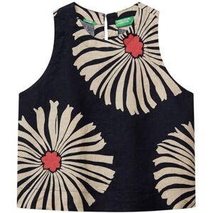 United Colors of Benetton Women's Blusa 5kprdq0bu Shirt, Blue, M United Colors of Benetton Women's Blusa 5kprdq0bu Shirt, Blue, M