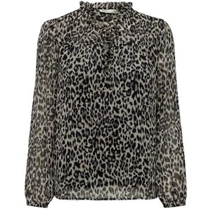 ONLY Women's ONLDITSY L/S Blouse WVN NOOS Blouse, Black/AOP:Leonora, L ONLY Women's ONLDITSY L/S Blouse WVN NOOS Blouse, Black/AOP:Leonora, L
