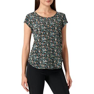 ONLY Women's Onlvic Ss Aop Top Noos Ptm Shirt, Balsam Green/Aop:fall Ditsy, 12 ONLY Women's Onlvic Ss Aop Top Noos Ptm Shirt, Balsam Green/Aop:fall Ditsy, 12