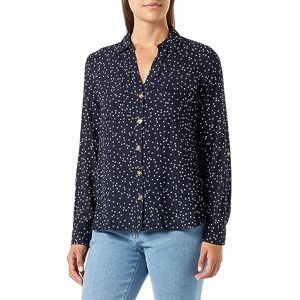 VERO MODA Women's Vmbumpy New WVN Noos L/S Shirt Longsleeve T, Navy Blazer/AOP: Bumpy dot, S VERO MODA Women's Vmbumpy New WVN Noos L/S Shirt Longsleeve T, Navy Blazer/AOP: Bumpy dot, S