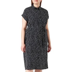 ONLY Women's ONLHANNOVER S/S Shirt Dress NOOS WVN Dress,Black/AOP:Confetti,12UK ONLY Women's ONLHANNOVER S/S Shirt Dress NOOS WVN Dress,Black/AOP:Confetti,12UK