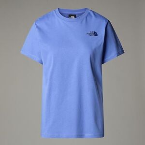 The North Face Women's S/S Box NSE Relaxed T-Shirt, Virtual Blue/Estate Blu, S The North Face Women's S/S Box NSE Relaxed T-Shirt, Virtual Blue/Estate Blu, S