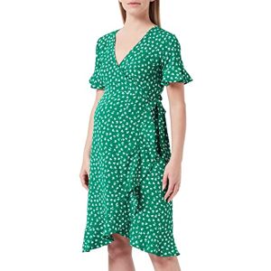 ONLY Women's OLMOLIVIA S/S WRAP Dress WVN, Verdant Green/AOP:Fiona Ditsy, M ONLY Women's OLMOLIVIA S/S WRAP Dress WVN, Verdant Green/AOP:Fiona Ditsy, M