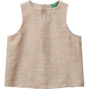 United Colors of Benetton Women's Blusa 5ypvdq0bl Shirt, Brown, XS United Colors of Benetton Women's Blusa 5ypvdq0bl Shirt, Brown, XS