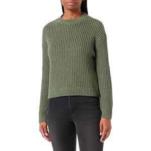 VERO MODA Bestseller A/S Women's Vmhilda Ls O-Neck Pullover Ga Noos Sweater, Dark Forest, L VERO MODA Bestseller A/S Women's Vmhilda Ls O-Neck Pullover Ga Noos Sweater, Dark Forest, L