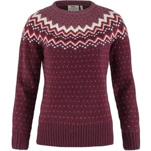 Fjällräven FJALLRAVEN Womens Övik Knit Sweater Sweatshirt, Dark Garnet, XL EU Fjällräven FJALLRAVEN Womens Övik Knit Sweater Sweatshirt, Dark Garnet, XL EU