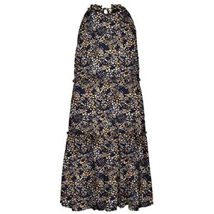 VERO MODA Women's Vmdora Kaya Halter Neck Short Dress WVN G, Navy Blazer/AOP:Dora, M VERO MODA Women's Vmdora Kaya Halter Neck Short Dress WVN G, Navy Blazer/AOP:Dora, M