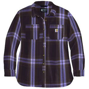 Carhartt Women's Long Sleeve Twill L/S Plaid Shirt, lavender, XL Carhartt Women's Long Sleeve Twill L/S Plaid Shirt, lavender, XL
