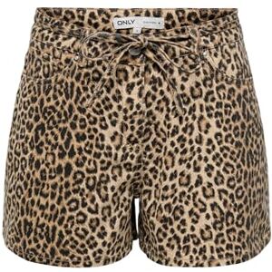 ONLY Women's Onlnaomi String AOP Shorts OTW, Toasted Coconut, S ONLY Women's Onlnaomi String AOP Shorts OTW, Toasted Coconut, S