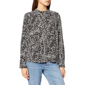 ONLY Women's Onlnew Mallory L/S Blouse AOP WVN Noos Shirt, Whitecap Gray/AOP: Petra Graphic, 8 ONLY Women's Onlnew Mallory L/S Blouse AOP WVN Noos Shirt, Whitecap Gray/AOP: Petra Graphic, 8