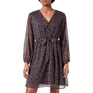 ONLY Women's Onlcera 3/4 Short Dress Wvn Noos Mini Dress , Night Sky/Aop:polly Ditsy,S ONLY Women's Onlcera 3/4 Short Dress Wvn Noos Mini Dress , Night Sky/Aop:polly Ditsy,S