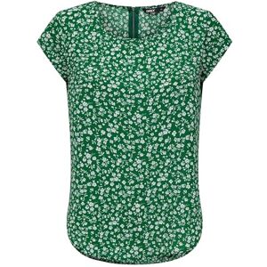 ONLY ONLVIC Women's Printed Short Sleeve Blouse Print Basic Crew Neck T-Shirt Blouse Top ONLY ONLVIC Women's Printed Short Sleeve Blouse Print Basic Crew Neck T-Shirt Blouse Top