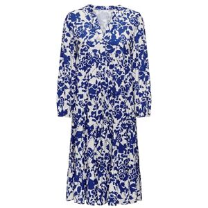 ONLY Women's Onlmilana 7/8 Dress WVN Noos midi, Blue, XS ONLY Women's Onlmilana 7/8 Dress WVN Noos midi, Blue, XS