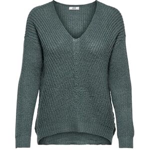 JDY Women's NEW Megan L/S Pullover KNT NOOS Knitted Sweater, North Atlantic/Detail:W. Black PLY, XS JDY Women's NEW Megan L/S Pullover KNT NOOS Knitted Sweater, North Atlantic/Detail:W. Black PLY, XS