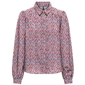 ONLY Women's Onlnova Life Vis L/S Emma Shirt Blouse, Red Orange/AOP:591 Soul, S ONLY Women's Onlnova Life Vis L/S Emma Shirt Blouse, Red Orange/AOP:591 Soul, S