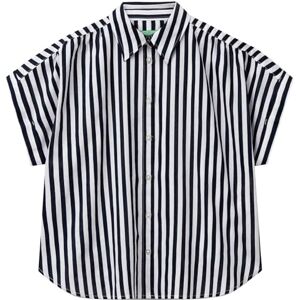 United Colors of Benetton Women's Camicia M/M 58i5dq08m Shirt, White, XL United Colors of Benetton Women's Camicia M/M 58i5dq08m Shirt, White, XL