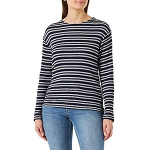 ONLY Women's Onlcody L/S Back Tie Top Cs JRS Long Sleeve Shirt, Night Sky/Stripes: lgm, XS ONLY Women's Onlcody L/S Back Tie Top Cs JRS Long Sleeve Shirt, Night Sky/Stripes: lgm, XS