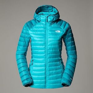 The North Face Women's Bettaforca Lt Down Hooded Jacket, Galactic Blue/Deep Teal, XS The North Face Women's Bettaforca Lt Down Hooded Jacket, Galactic Blue/Deep Teal, XS