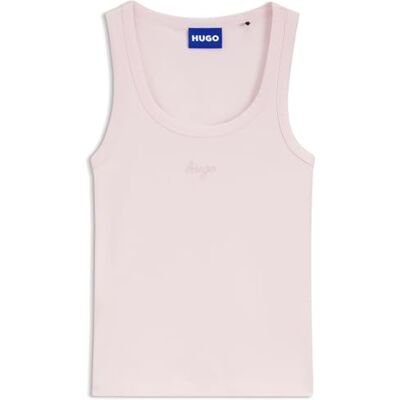 Hugo Boss Womens Damatank B Slim Fit Stretch Tank Hugo Boss Womens Damatank B Slim Fit Stretch Tank