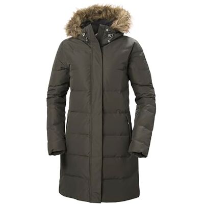 Helly Hansen Women's W Aden Down Parka, Beluga, M Helly Hansen Women's W Aden Down Parka, Beluga, M