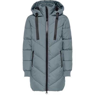 JDY SKYLAR JACQUELINE de YONG Female Long Parka, Stormy weather/detail: black, XS JDY SKYLAR JACQUELINE de YONG Female Long Parka, Stormy weather/detail: black, XS