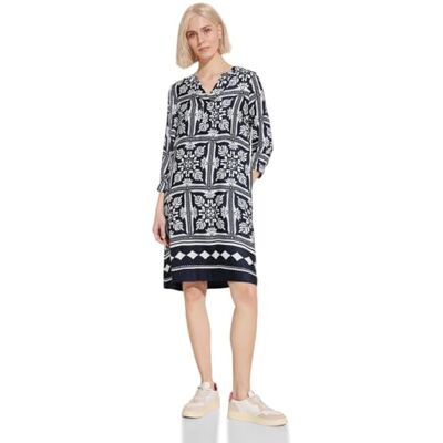 Street One Women's A143956 Tunic Dress with Print, Multicoloured, 10 Street One Women's A143956 Tunic Dress with Print, Multicoloured, 10