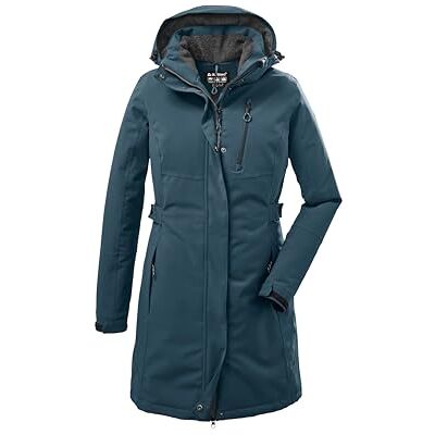 killtec Kow 165 Wmn Prk Women's Functional Parka with Zip Hood killtec Kow 165 Wmn Prk Women's Functional Parka with Zip Hood
