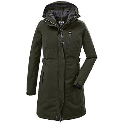 killtec Women's Kow 165 Wmn Prk Functional Parka with Zip-Off Hood killtec Women's Kow 165 Wmn Prk Functional Parka with Zip-Off Hood